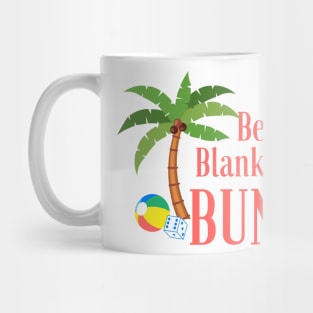 Beach Blanket Bunco Summer Hawaiian Dice Game Night Mug